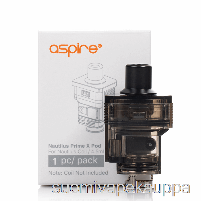 Vape Nesteet Aspire Nautilus Prime X Korvaavat Kotelot 4,5 Ml N-pod (nautilus)